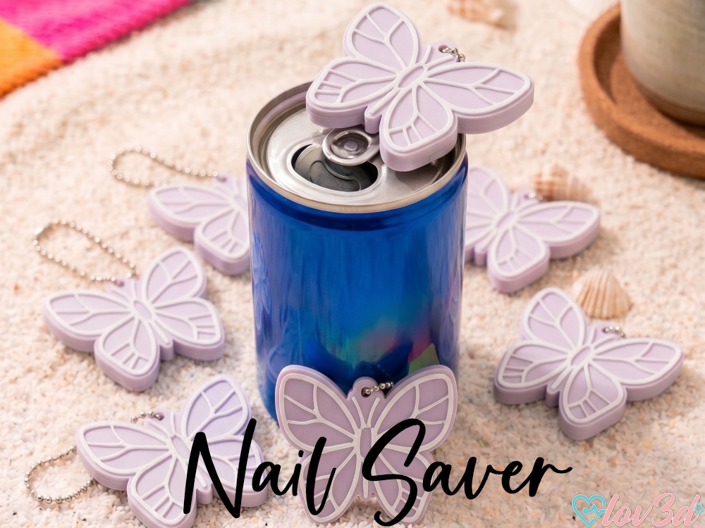 Elegant Butterfly Can Tab Opener - 1