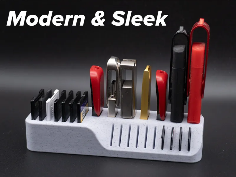 Sleek USB, SD & Micro SD