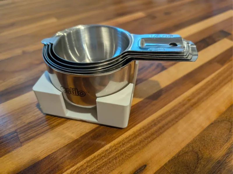 Gridfinity Bin for Estilo Measuring Cups