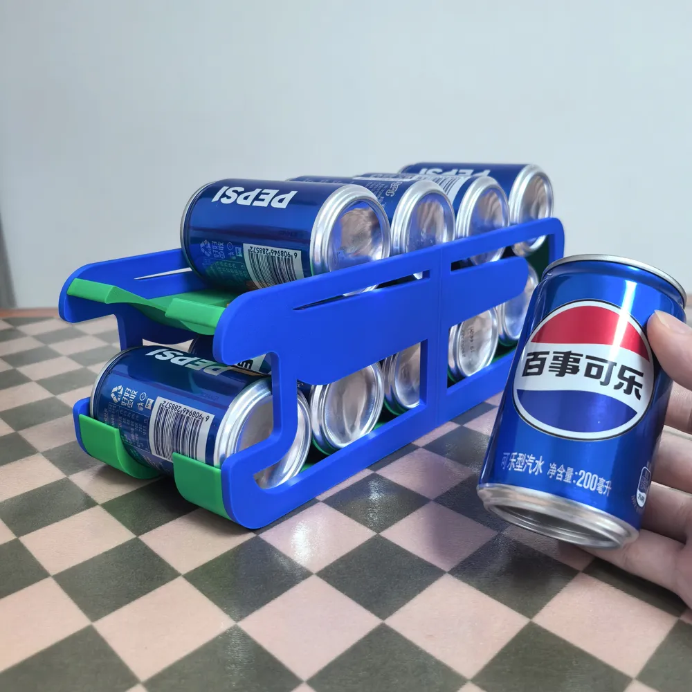 Self-Aligning Beverage Can Rack (200ml MINI Cans) - Free 3D Print Model ...