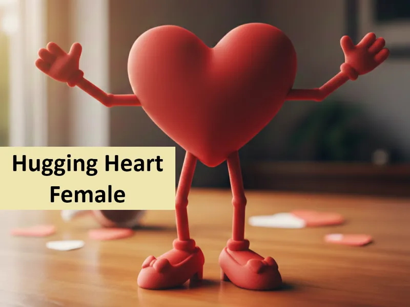 Hugging Heart - Female