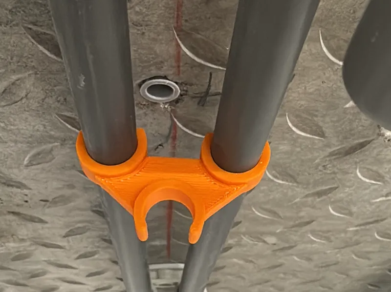 Pipe clamp extension 16mm
