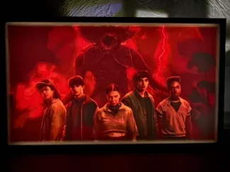 Stranger Things Lithophane bild