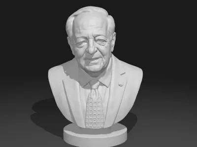 Paul Brisebois 3D Bust 