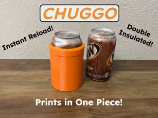 Chuggo Reloadable Can Koozie (12oz Upgraded)