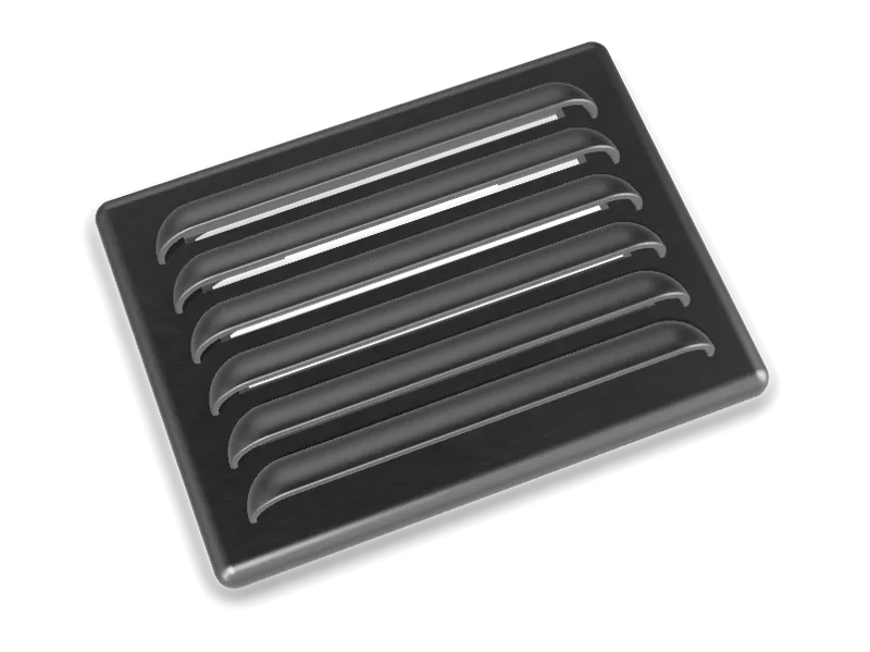 Cache Geocaching - Grille de ventilation