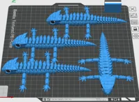4 Red eyed crocodile, 0.2mm layer, 2 walls, 5% infill