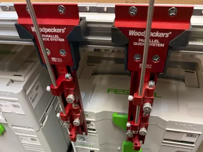 Woodpeckers Parallel Guide Mount with Multiconnect