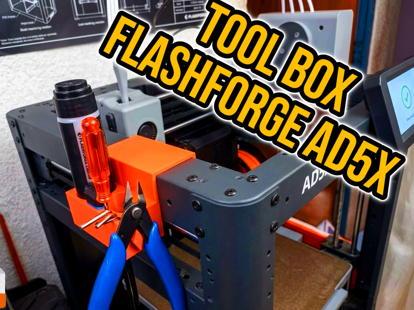 TOOL BOX FLASH FORGE AD5X