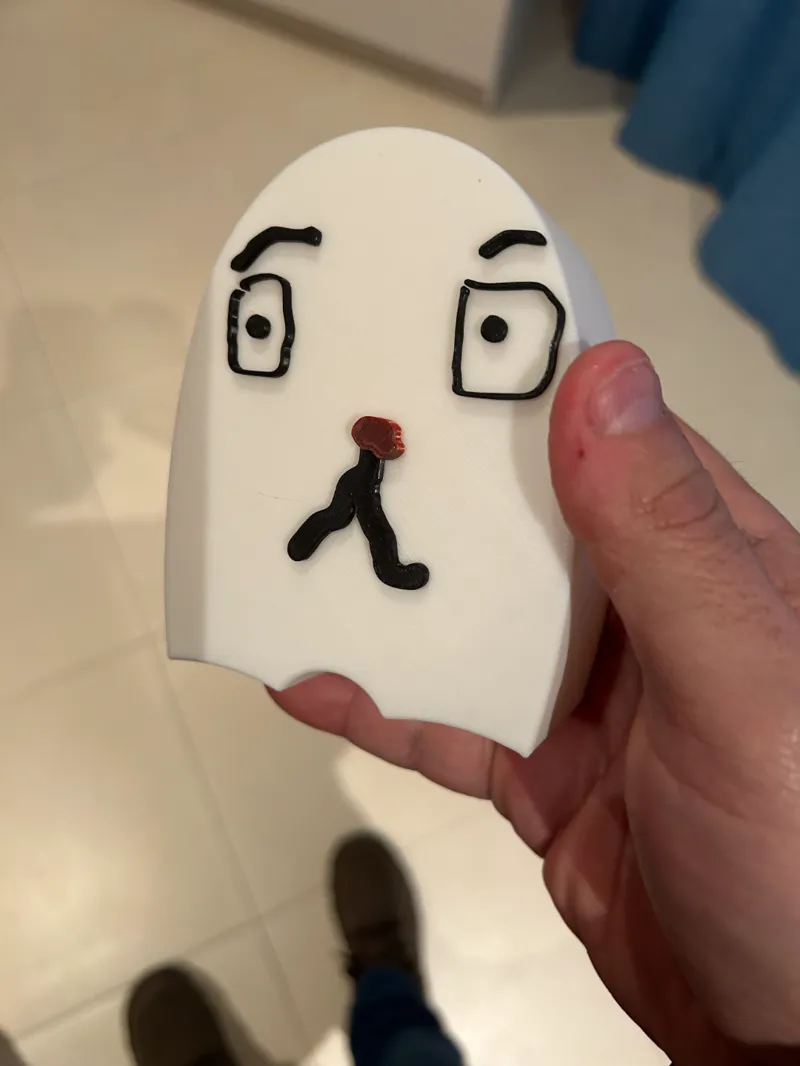 Cute Mascot White