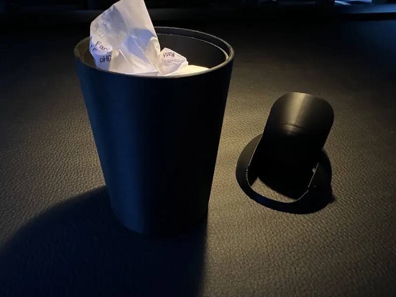 Car Trash Tray rotating Cupholder