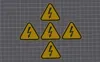 High Voltage Label - 5 Pcs