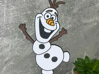 Olaf Frozen Cake Topper AMS