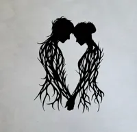 Décoration Couple amoureux, Arbre de vie — photo 5