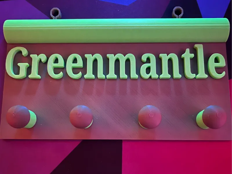 Greenmantle Key Holder Decoration