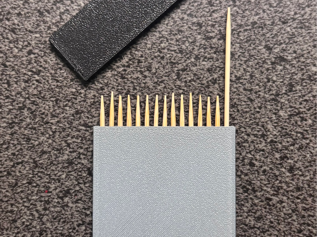 Wooden Toothpick Wallet Card