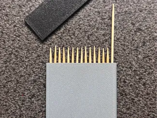 Wooden Toothpick Wallet Card
