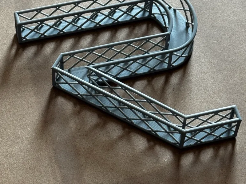 Wireframe Letter - R Letter