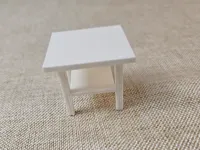 Table basse miniature pour maison de poupée — photo 2