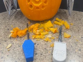 Pumpkin Carving handle for t-Shank Jigsaw Blades
