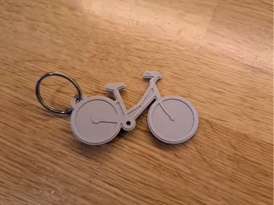 Bicycle Keyring
