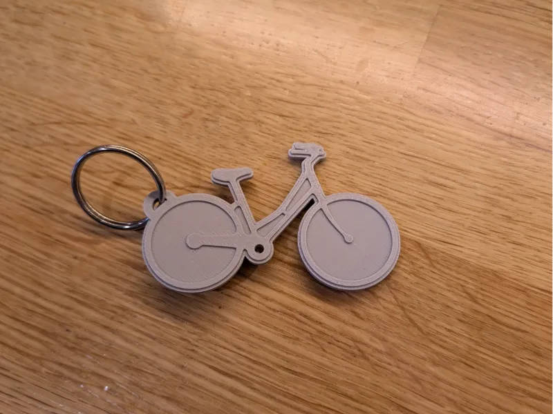 Bicycle Keyring