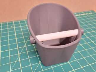 Espresso Knock Box With End Caps Remix