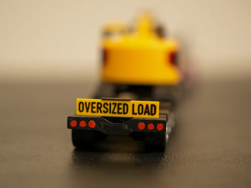 1/64 Scale Oversized Load Sign (AMS & No AMS)