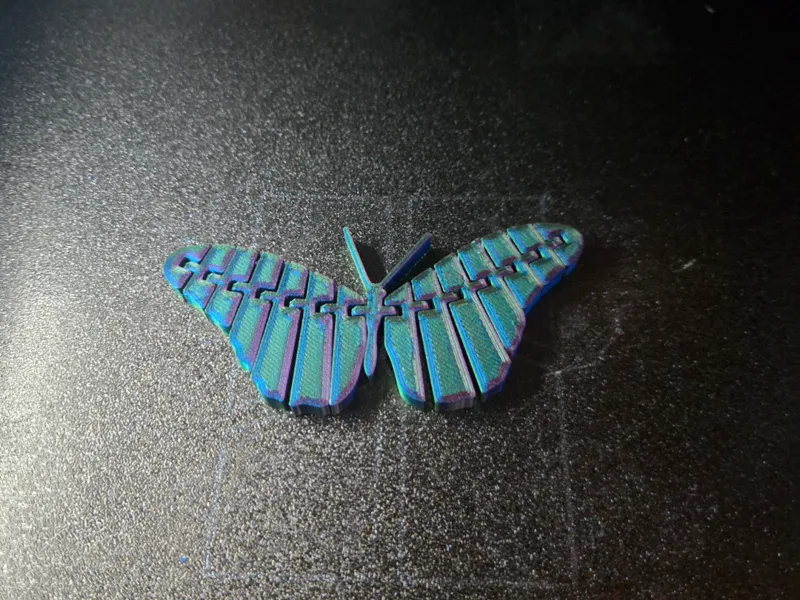 Flexi-Flügel Schmetterling – Print-in-Place