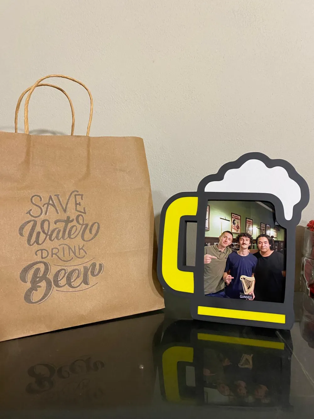 Beer Picture Frame Beer Photo Frame - Free 3D Print Model - MakerWorld