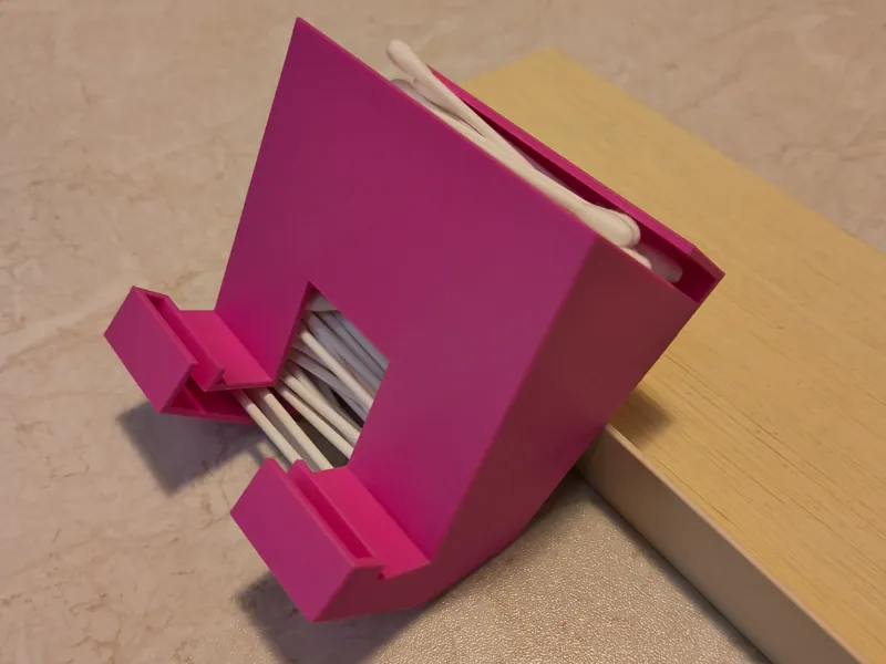 Q-Tip Dispenser for Caravan/Camper