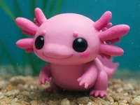 Axolotl mignon stylisé — photo 1