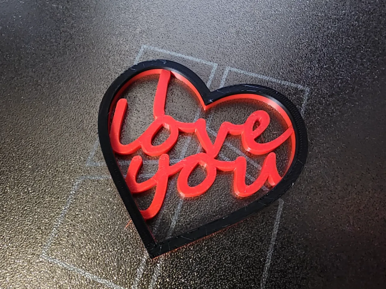 I Love You Heart | Earring version included view 3