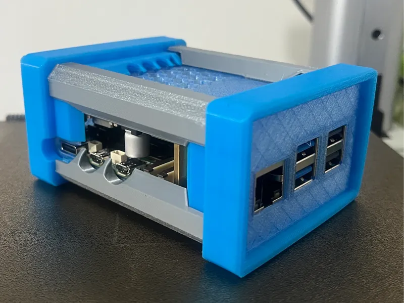 Raspberry Pi 5 + POE Hat Protective Case