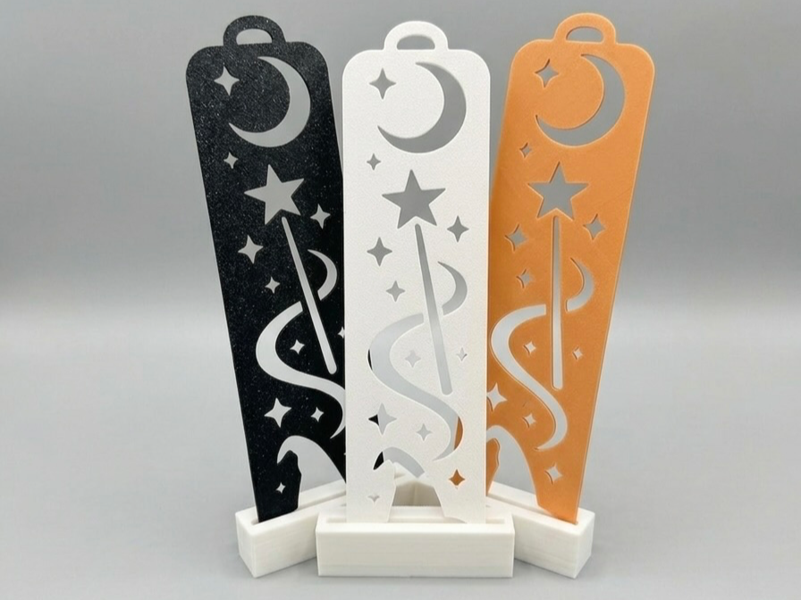 Magic Cutout Bookmark | Fast Single-Color Print