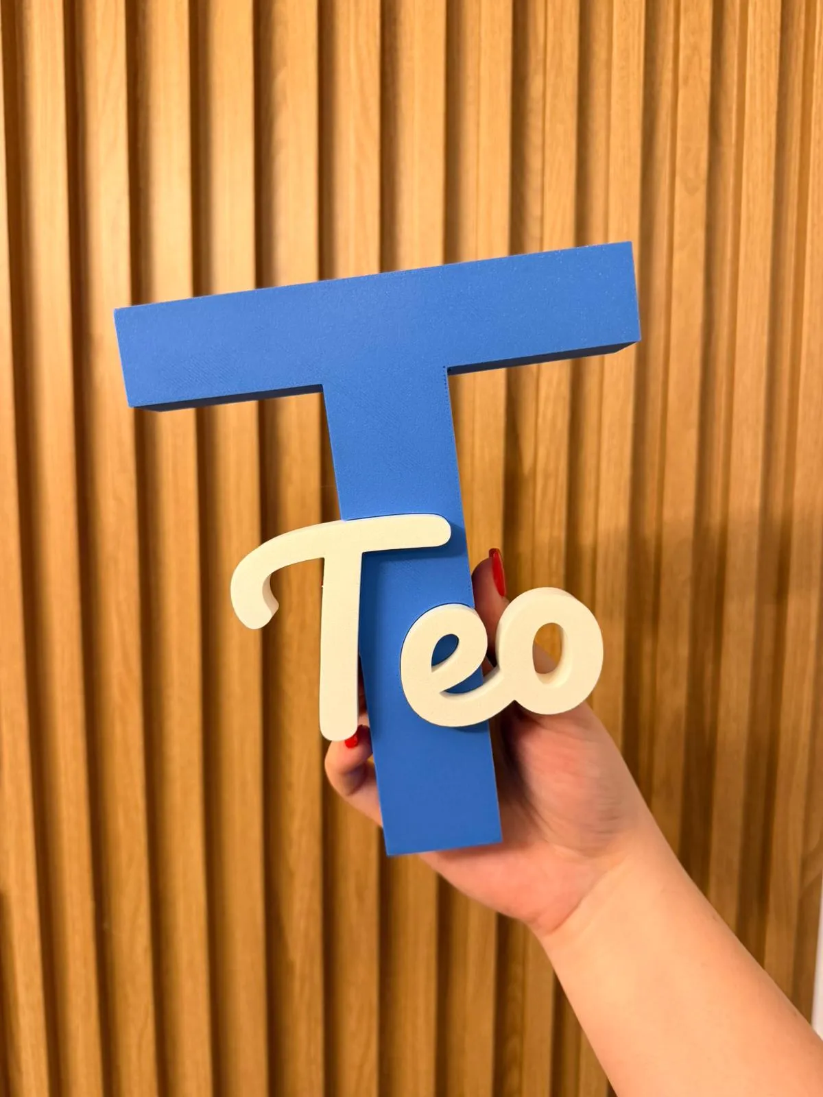 Personalized Initial & Name Sign | Customizable view 2