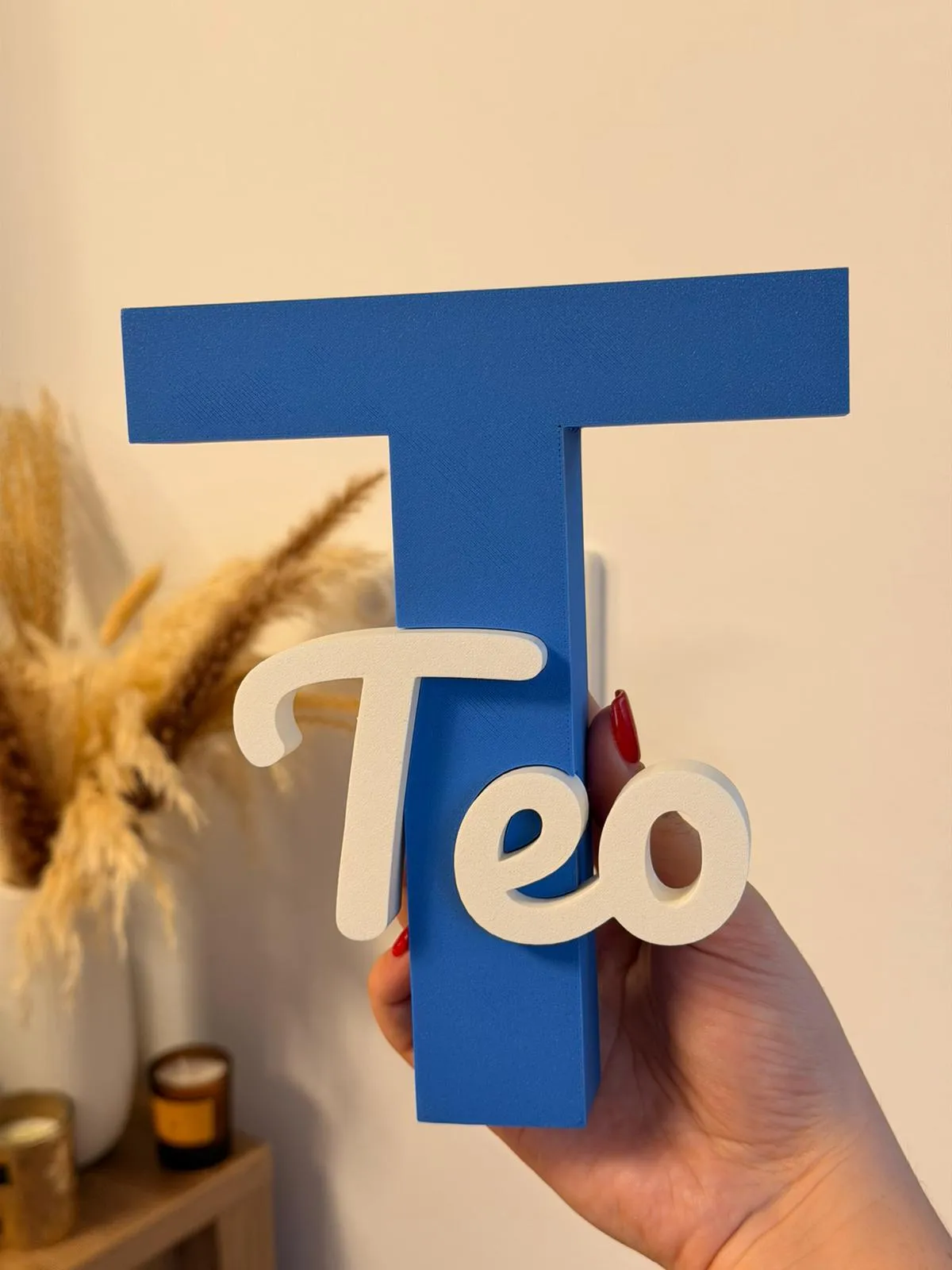 Personalized Initial & Name Sign | Customizable view 4