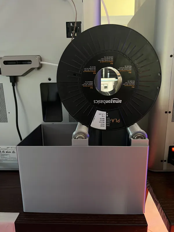 BambuLab Purge Bucket with Spool Holder