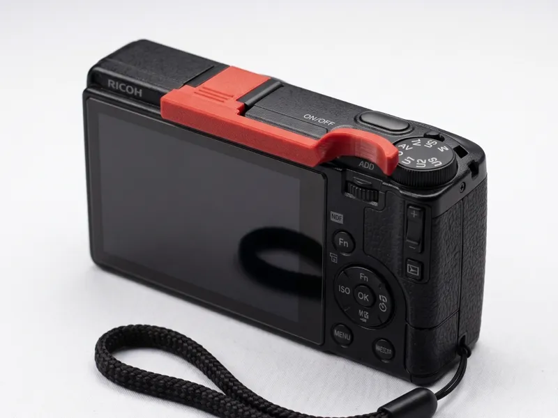 Ricoh GR IV Thumb Grip with Hot Shoe Cover