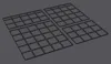 Small build plate (4 parts)