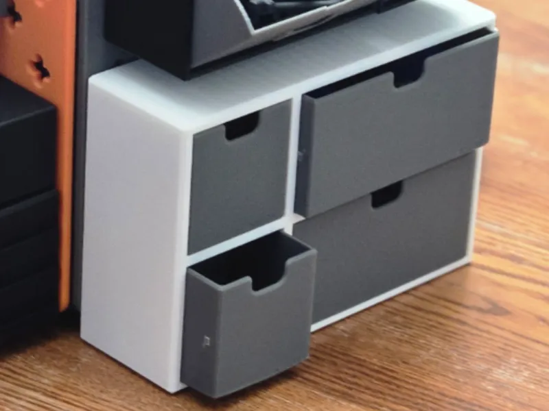 60mm 1 - 2 - 4 Drawers