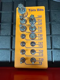 Bac Gridfinity pour douilles Torx NEIKO 13 pièces — photo 2