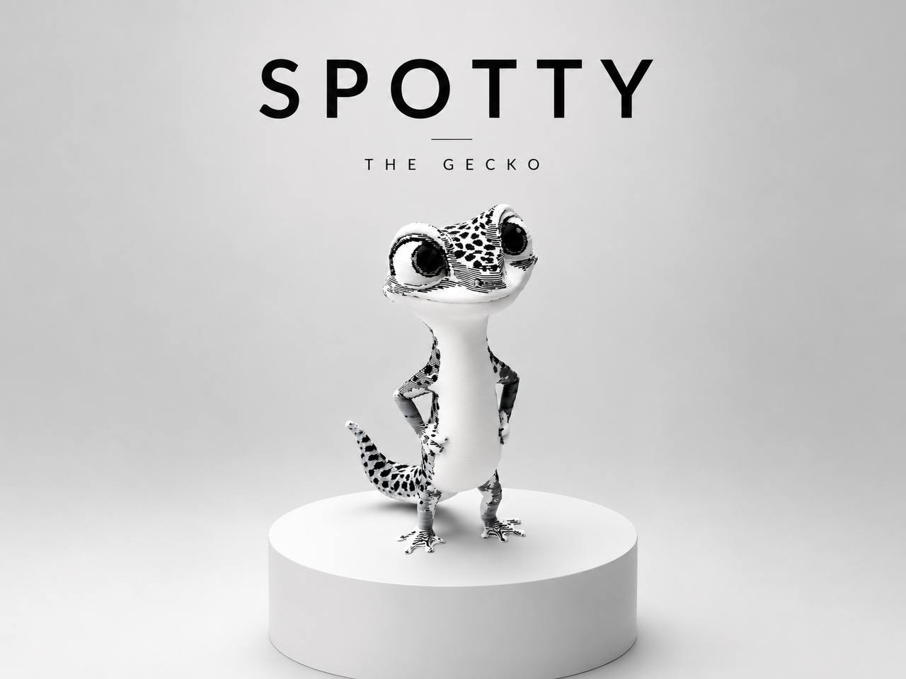 Spotty the Gecko 3D model