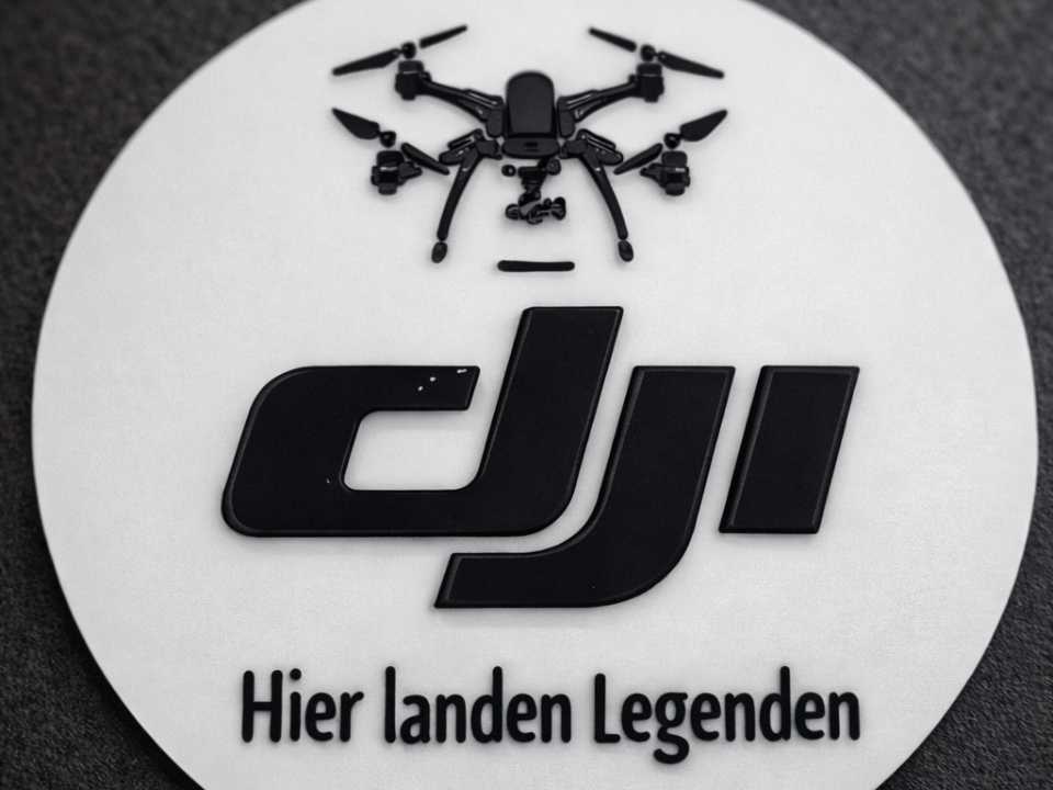 Legendary Drone Landing Pad (DJI Style)