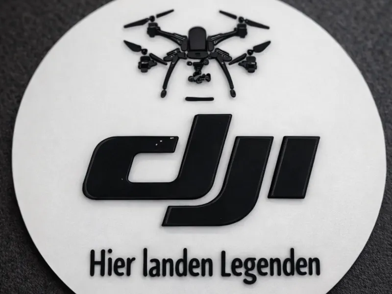 Legendary Drone Landing Pad (DJI Style)