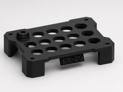 ER Collet Rack ER20 3mm-8mm x3 CNC Tool ER20