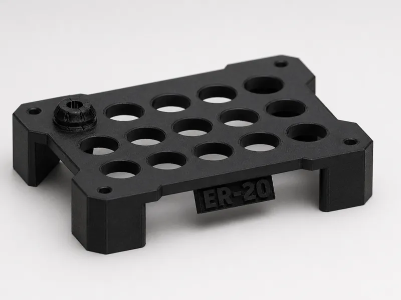 ER Collet Rack ER20 3mm-8mm x3 CNC Tool ER20