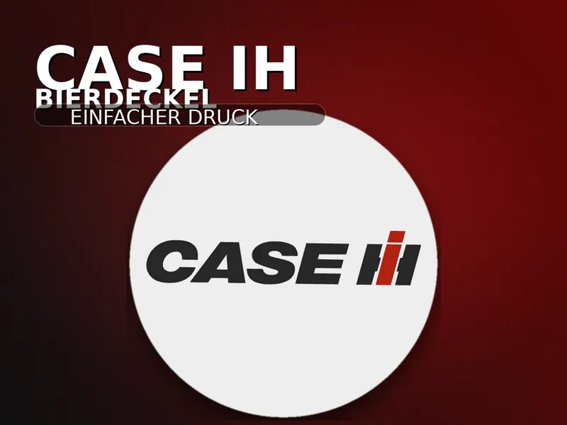 CASE IH Bierdeckel / Untersetzer 