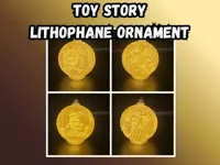 Décoration de Noël lithophanie Toy Story — photo 1