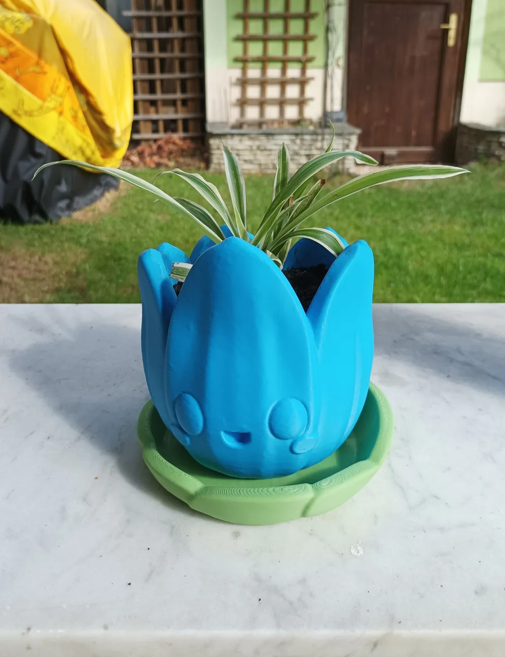 Kawaii Tulip flower pot with and without support - Free 3D Print Model ...